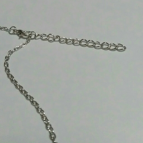 Hot Elegant Mother's Crystal Silver Heart Necklace - Picture 4 of 5